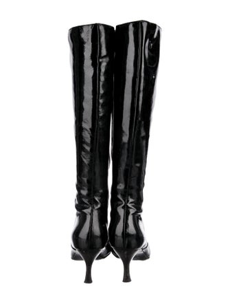 Aquatalia Patent Leather Boots