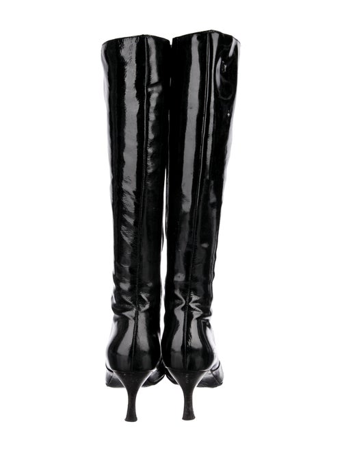 Aquatalia Patent Leather Boots