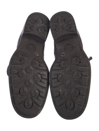 Aquatalia Leather Combat Boots