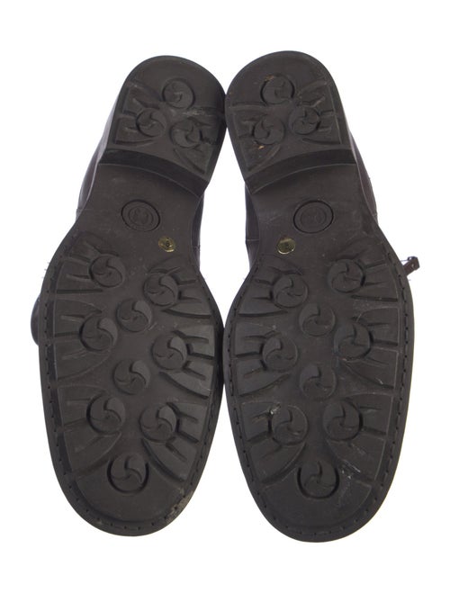 Aquatalia Leather Combat Boots