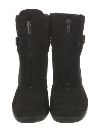 Aquatalia Suede Sock Boots