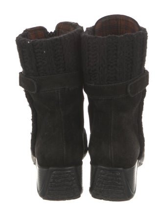 Aquatalia Suede Sock Boots