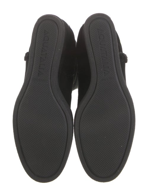 Aquatalia Quilted Pattern Suede Rain Boots