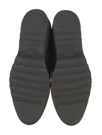 Aquatalia Suede Faux Fur Trim Boots