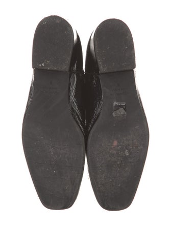 Aquatalia Patent Leather Animal Print Boots