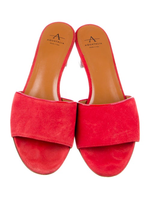 Aquatalia Suede Slides