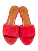Aquatalia Suede Slides