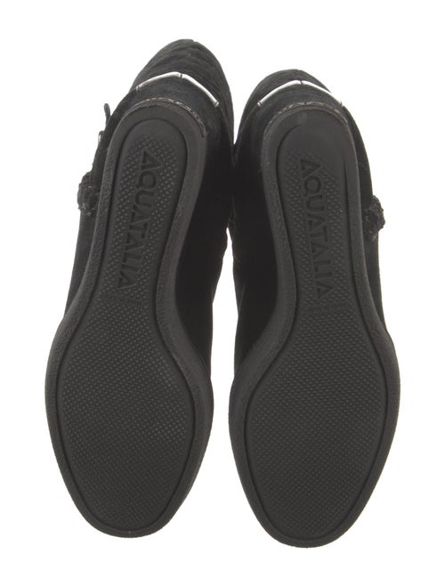 Aquatalia Quilted Pattern Suede Boots
