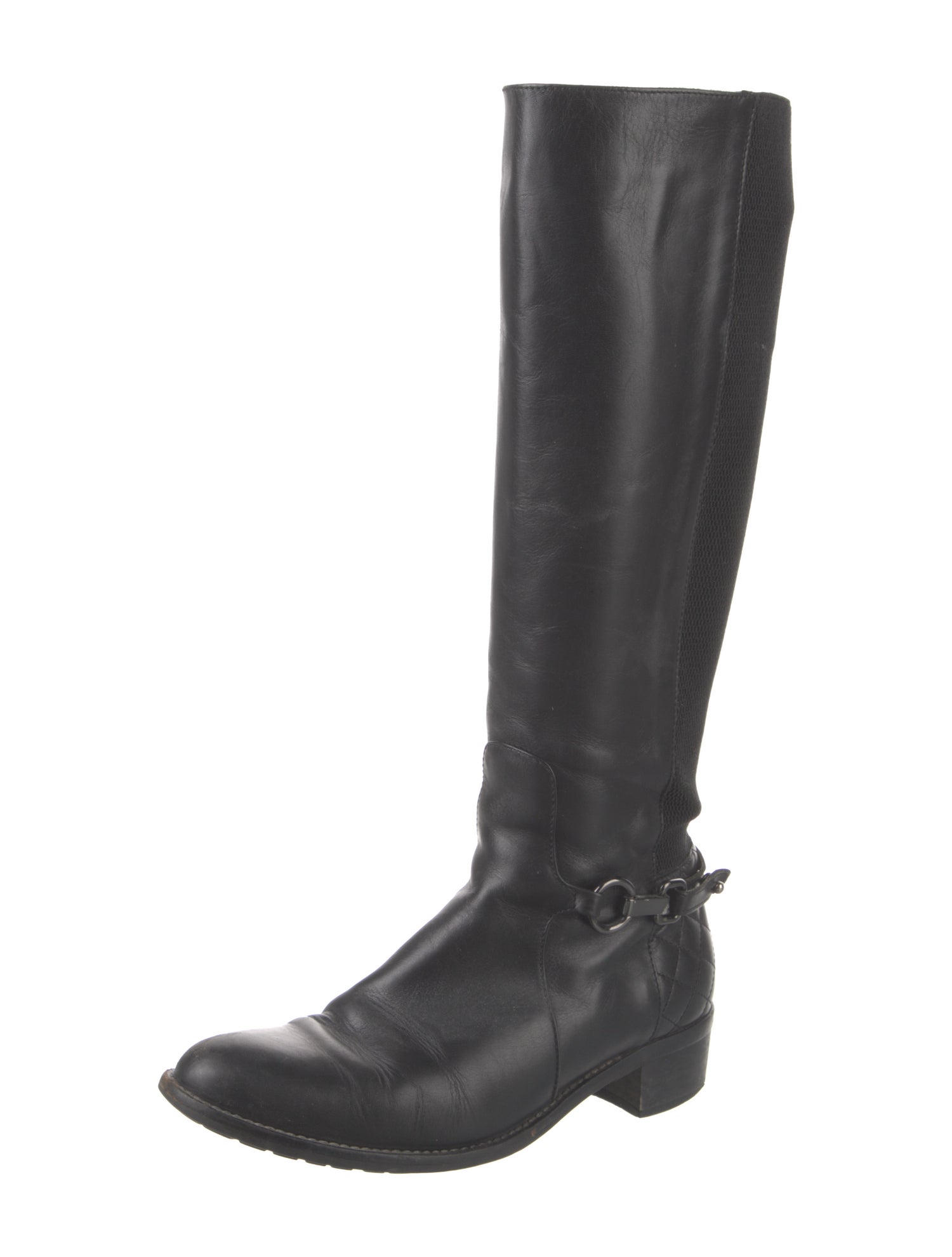 Aquatalia Leather Riding Boots