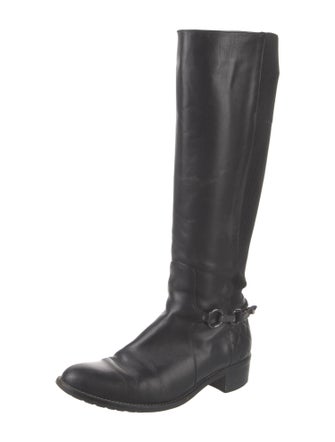 Aquatalia Leather Riding Boots