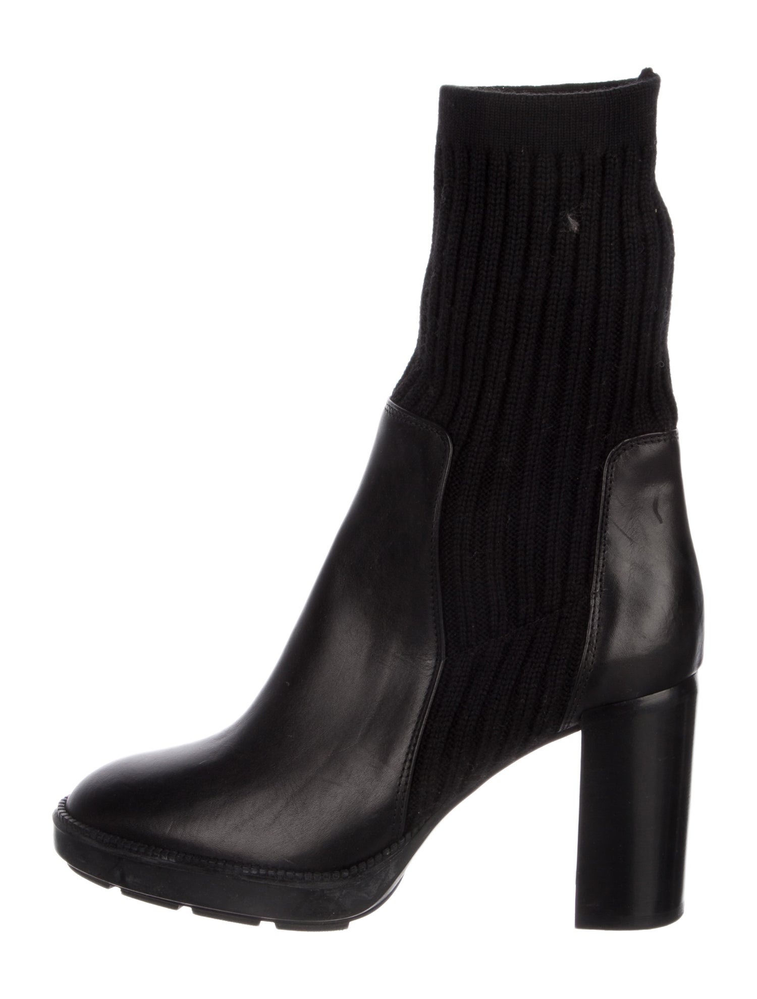 Aquatalia Leather Sock Boots