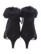 Aquatalia Suede Fur Trim Boots