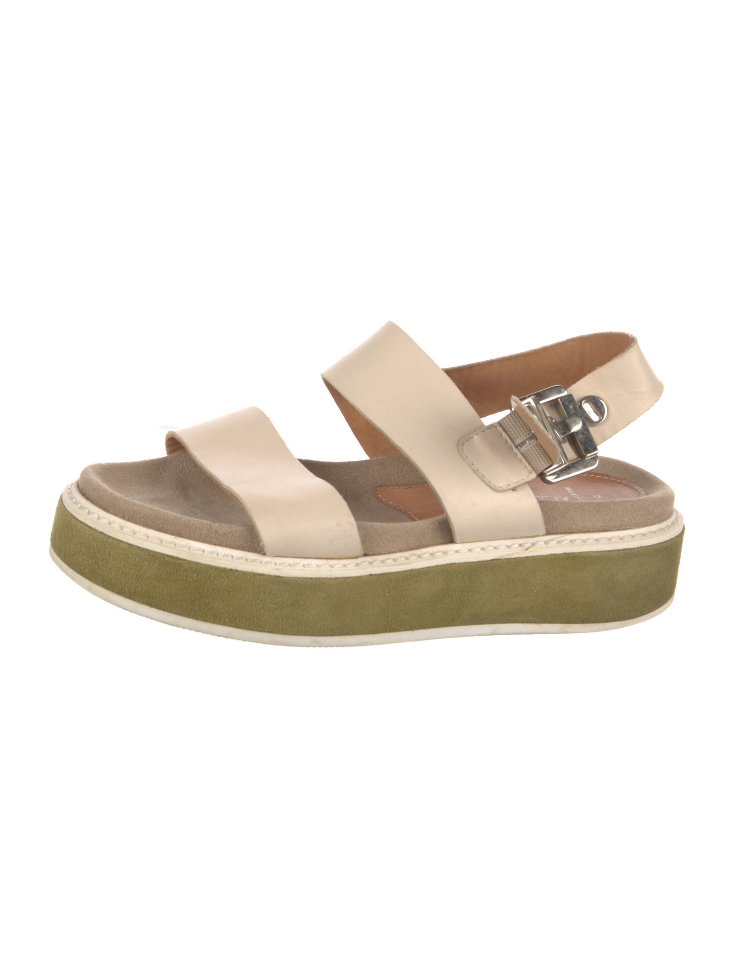 Aquatalia Leather Sandals