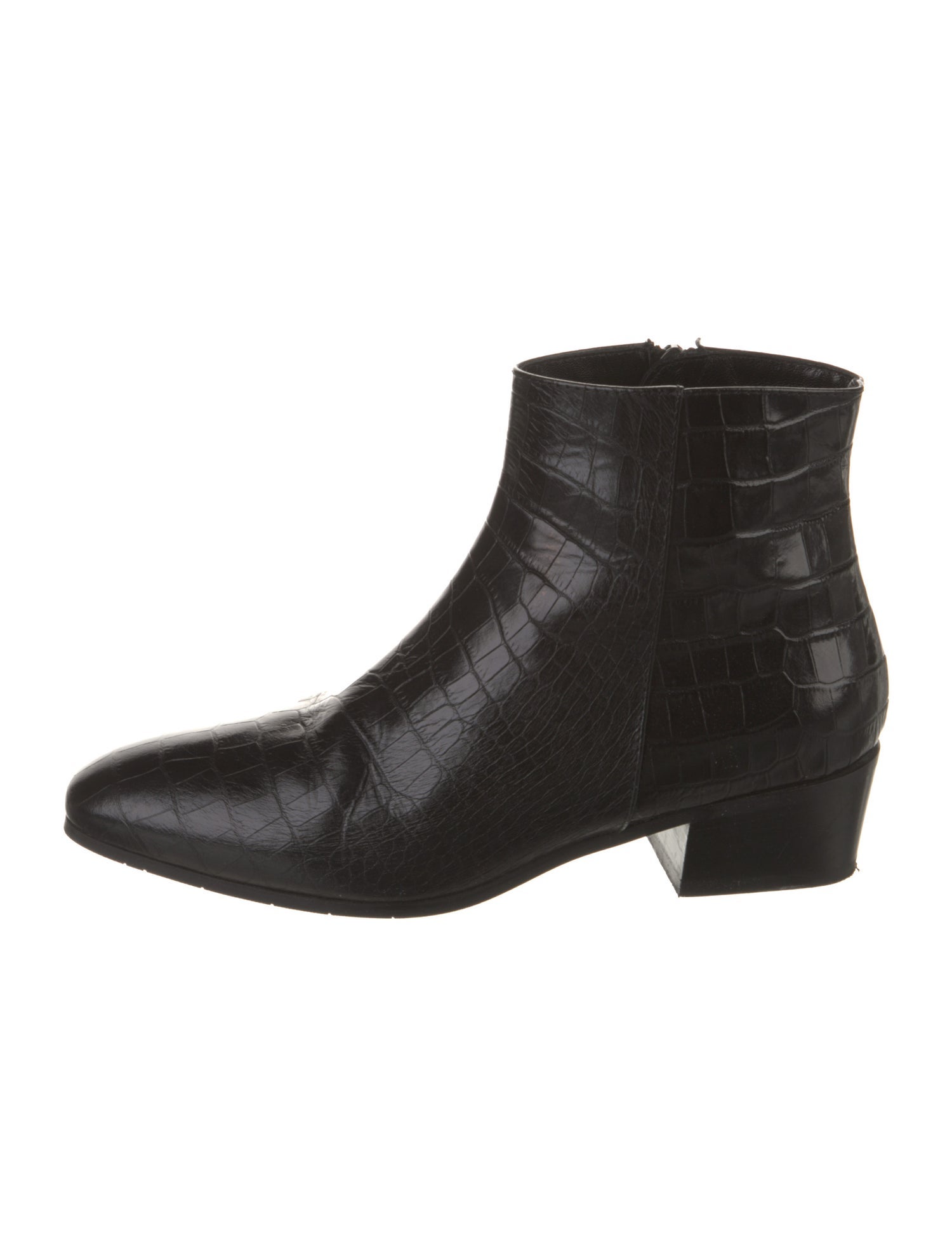 Aquatalia Embossed Leather Boots
