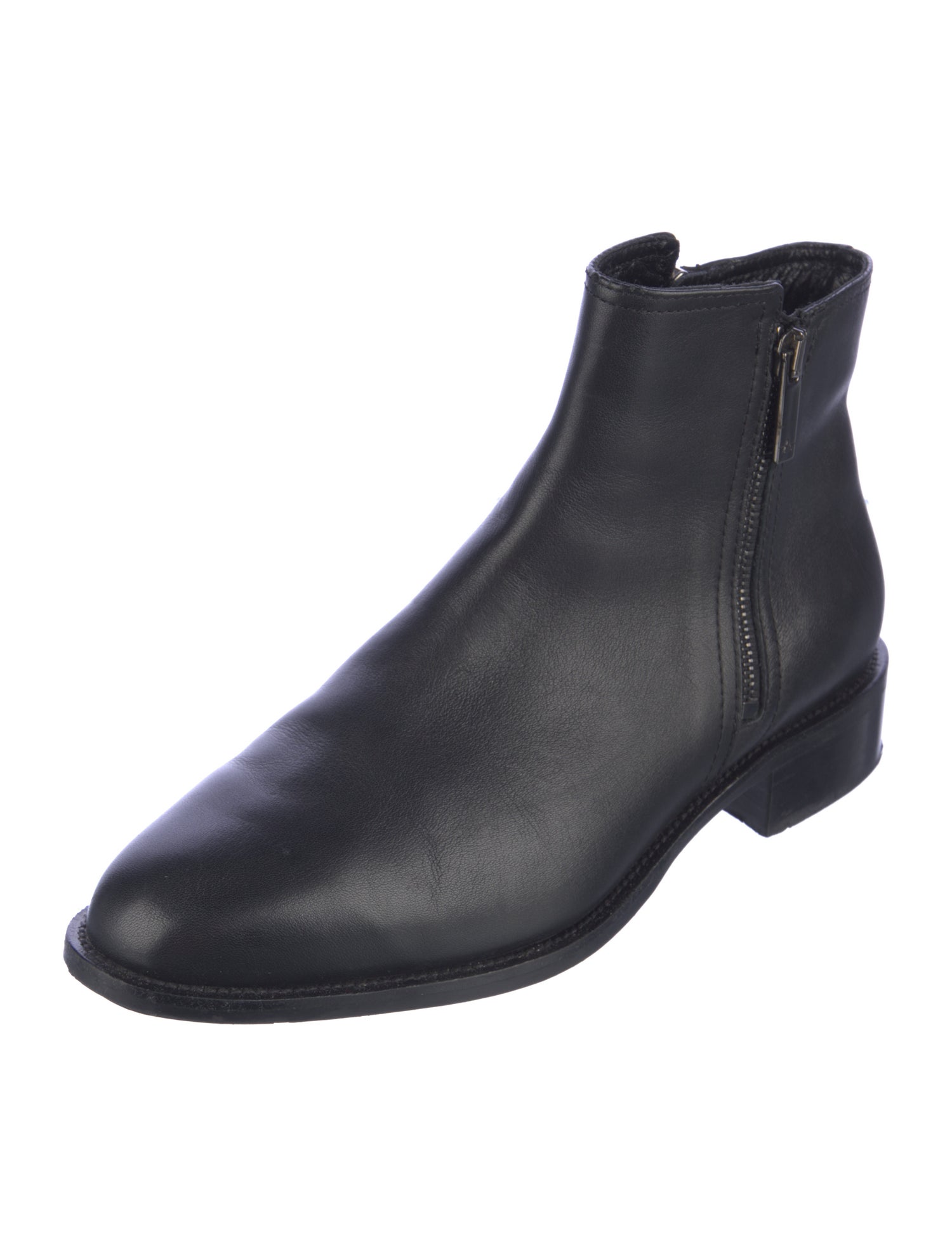 Aquatalia Leather Chelsea Boots