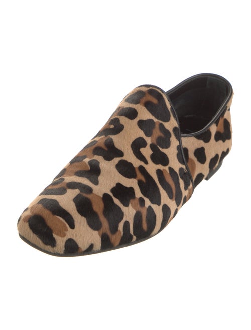Aquatalia Ponyhair Animal Print Flats