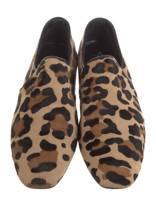 Aquatalia Ponyhair Animal Print Flats