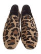Aquatalia Ponyhair Animal Print Flats