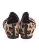 Aquatalia Ponyhair Animal Print Flats