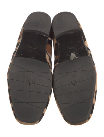 Aquatalia Ponyhair Animal Print Flats