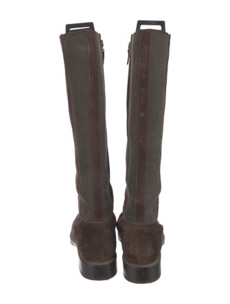 Aquatalia Suede Riding Boots