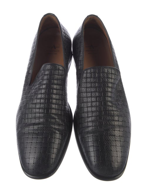 Aquatalia Leather Loafers