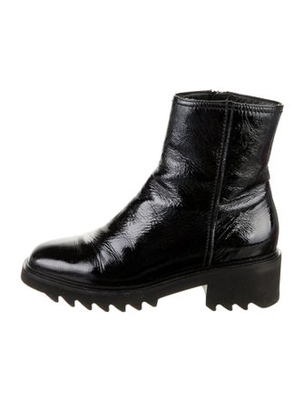 Aquatalia Leather Combat Boots