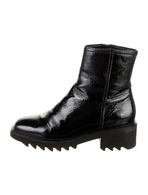 Aquatalia Leather Combat Boots