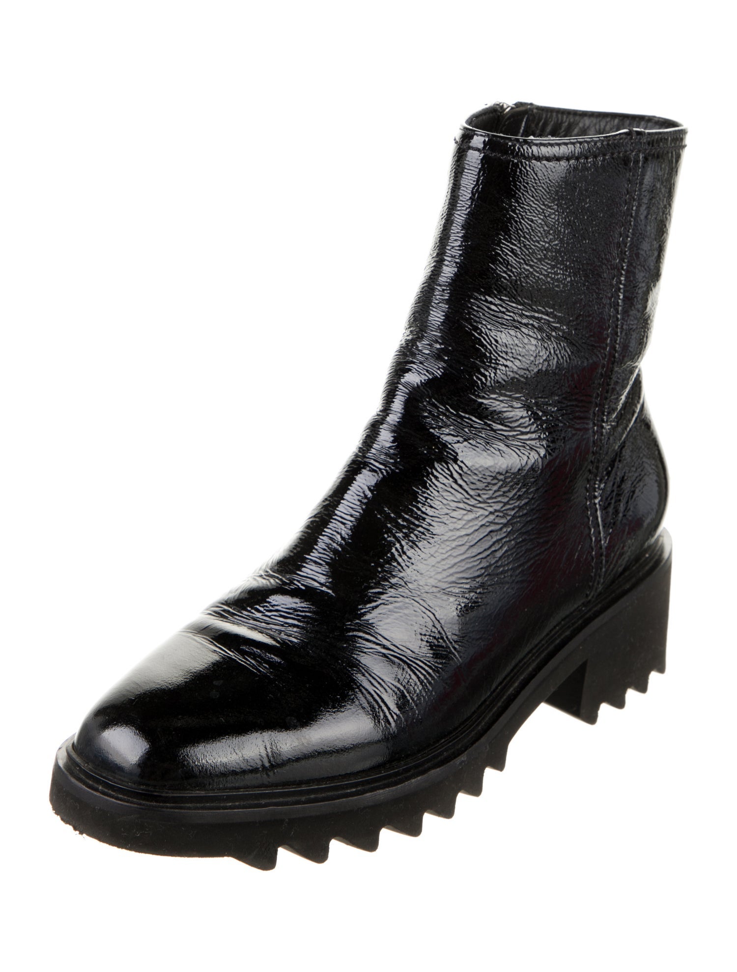 Aquatalia Leather Combat Boots