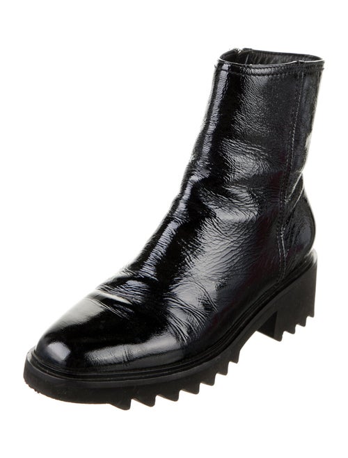 Aquatalia Leather Combat Boots