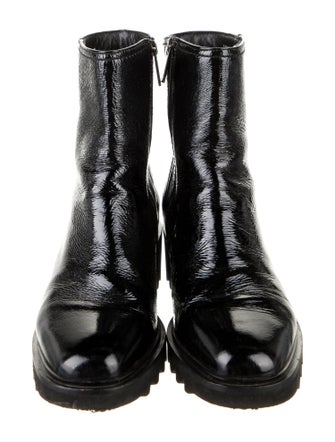 Aquatalia Leather Combat Boots