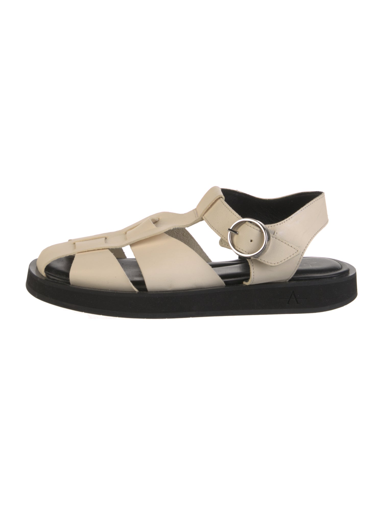 Aquatalia Leather Slingback Sandals