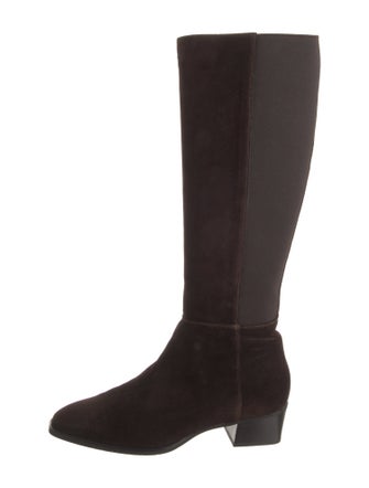 Aquatalia Suede Riding Boots