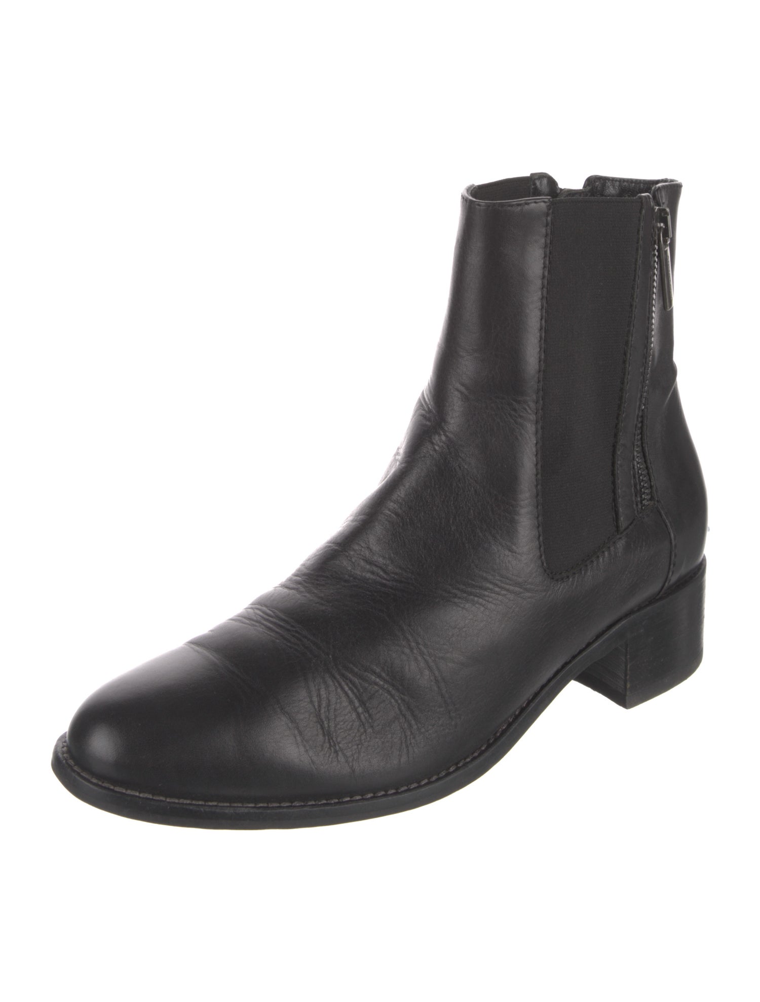 Aquatalia Leather Chelsea Boots