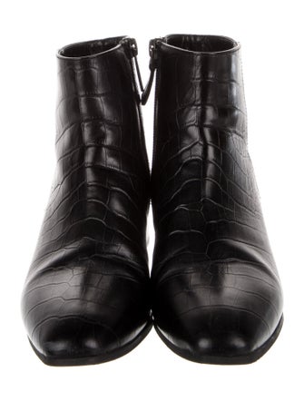 Aquatalia Embossed Leather Boots