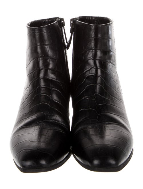 Aquatalia Embossed Leather Boots