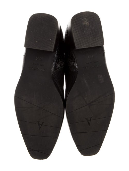 Aquatalia Embossed Leather Boots