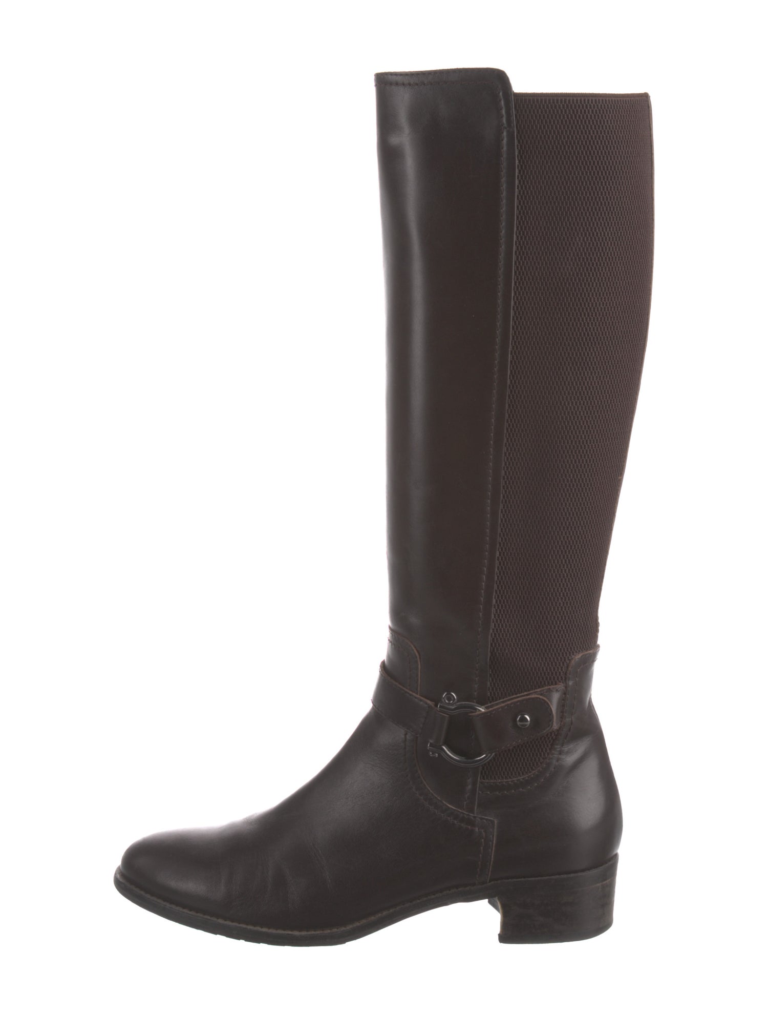 Aquatalia Leather Riding Boots