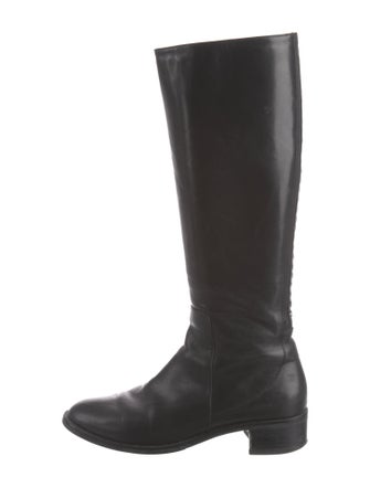 Aquatalia Leather Riding Boots