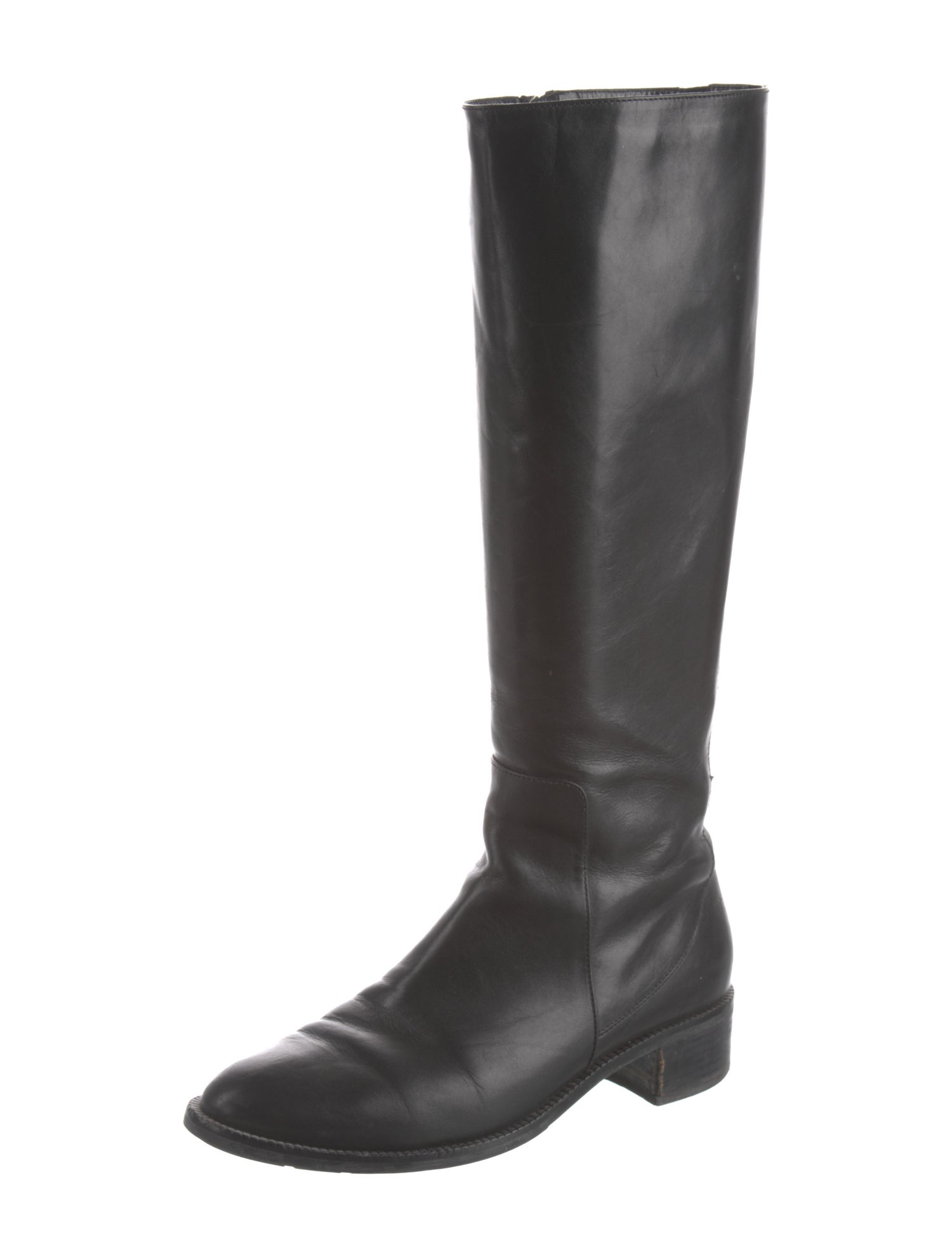 Aquatalia Leather Riding Boots