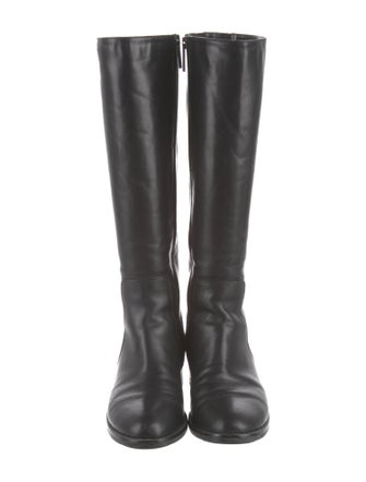 Aquatalia Leather Riding Boots
