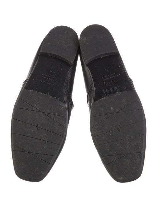 Aquatalia Leather Slingback Flats