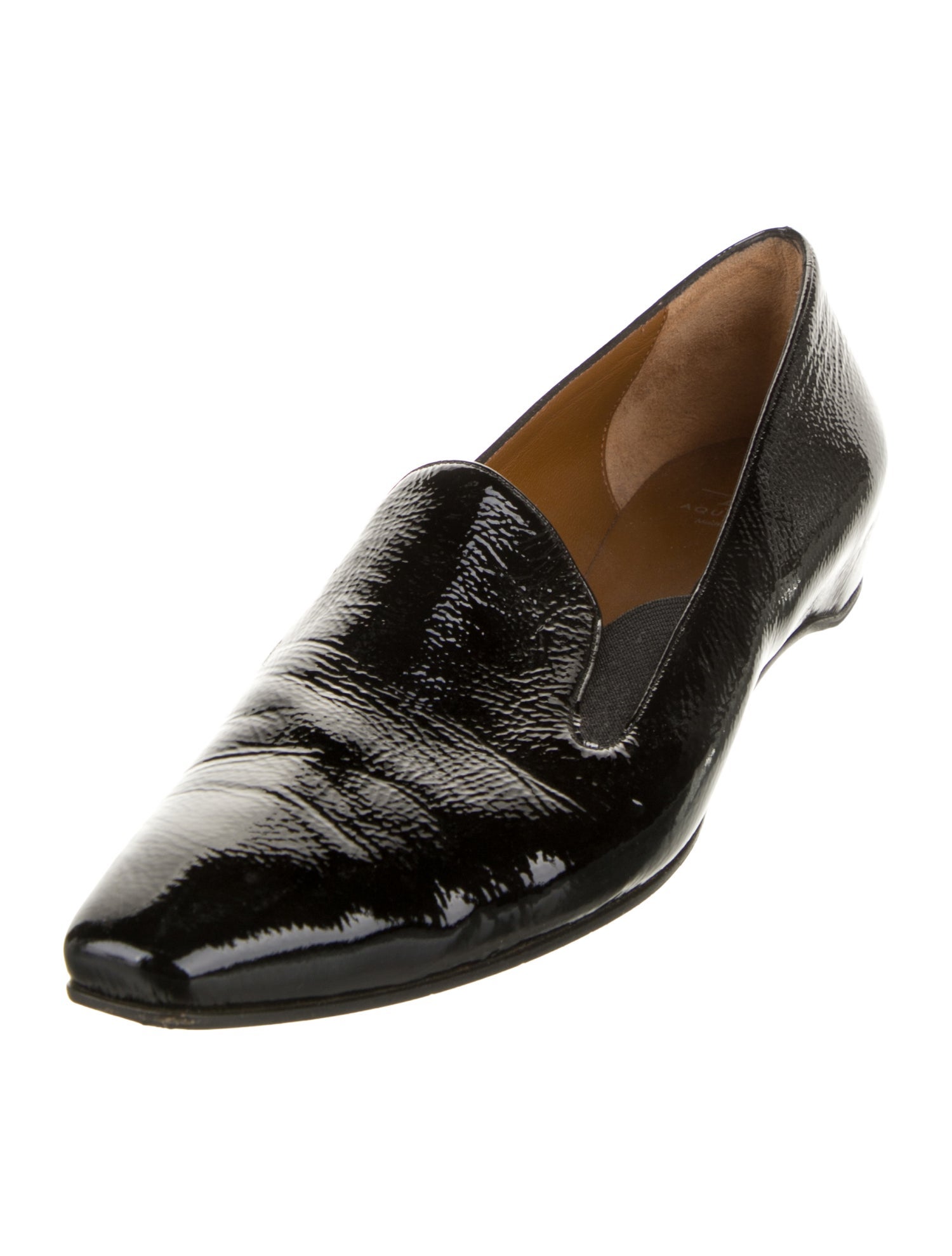Aquatalia Patent Leather Loafers