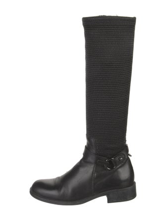 Aquatalia Leather Riding Boots