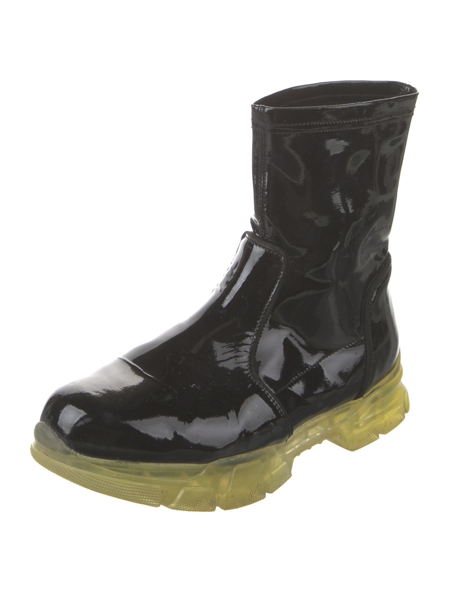 Aquatalia Patent Leather Boots