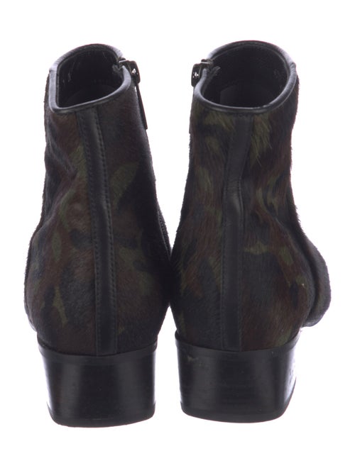 Aquatalia Ponyhair Camouflage Print Boots
