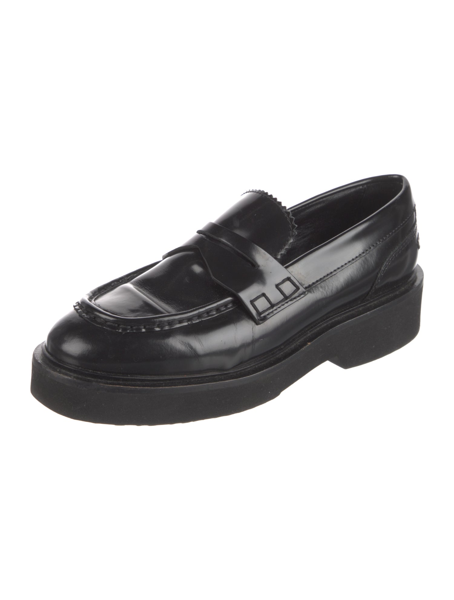 Aquatalia Leather Loafers