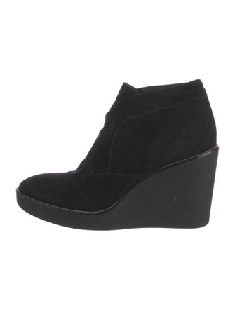 Aquatalia Suede Lace-Up Boots