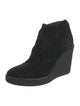 Aquatalia Suede Lace-Up Boots