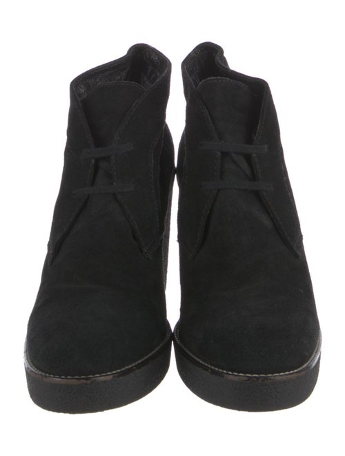 Aquatalia Suede Lace-Up Boots